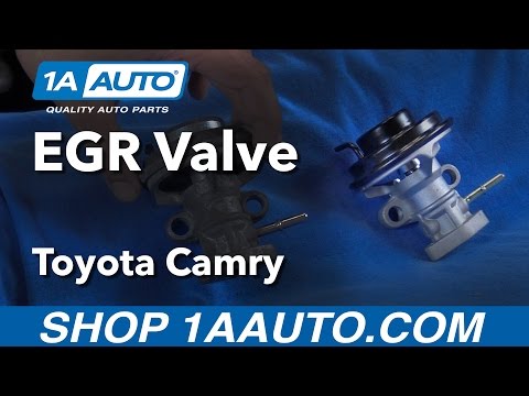 How to replace the EGR valve in the Toyota Camry? (With video)