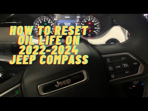 How to Reset the Maintenance Light on a Jeep Compass (With video)