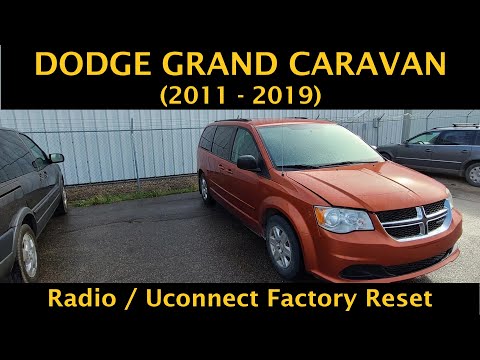 How to reset the onboard computer in the Dodge Grand Caravan? (With video)