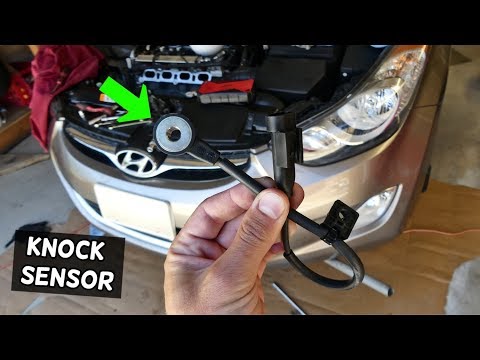 How to replace the steering angle sensor solenoid on the Hyundai