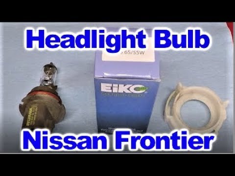 How to Replace the Headlight Bulb on a Nissan Frontier (With video)