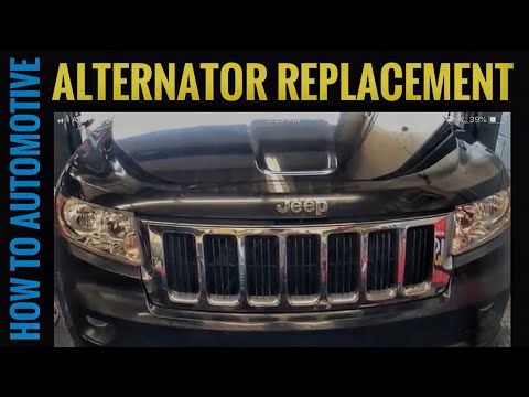 How to replace the alternator in the Jeep Grand Cherokee? (With video)