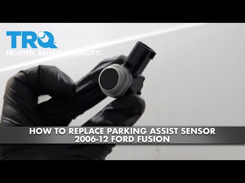 How to replace the rear parking sensors in the Ford Fusion? (With video)