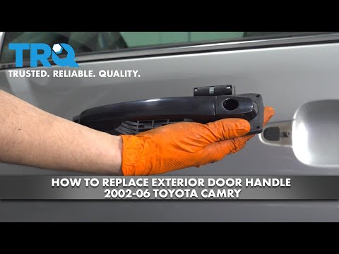 How to replace the external handle on the Toyota Camry? (With video)