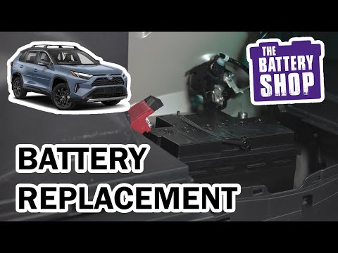 Remplacement de la batterie 12V de la Toyota RAV4 Hybrid. (Avec vidéo)