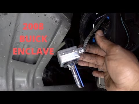 Replacing the Front Headlight Bulb in the Buick Enclave (With video)