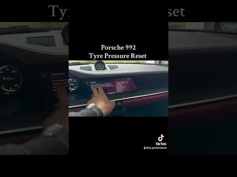 How to reset the TPMS light on the Porsche 911 (With video)
