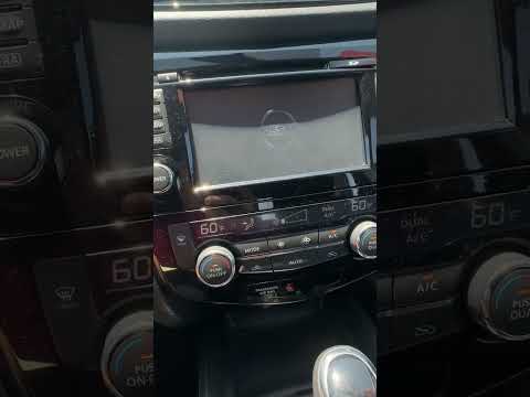 How to reset the infotainment system of a Nissan. (With video)