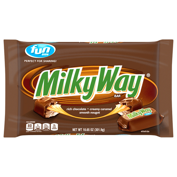Save on Milky Way Chocolate Caramel & Nougat Candy Bars Fun Size Order