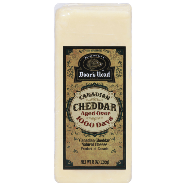 Save on Boar's Head Aged Cheddar Cheese Canadian Chunk Order Online