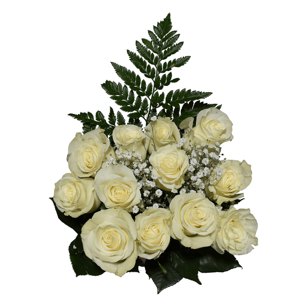 Save on Rose Bouquet White Order Online Delivery MARTIN'S