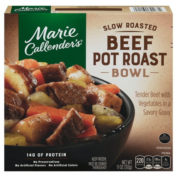 Save on Marie Callender's Slow Roasted Beef Pot Roast Bowl Order Online