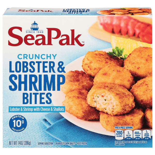 Save on SeaPak Lobster & Shrimp Bites Frozen Order Online Delivery GIANT