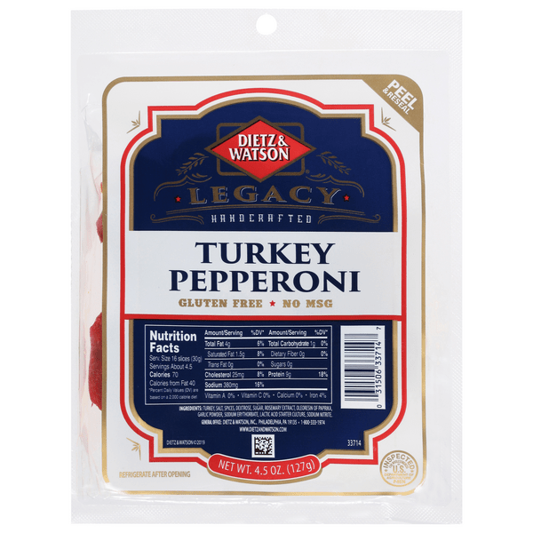 Save on Dietz & Watson Turkey Pepperoni Order Online Delivery GIANT