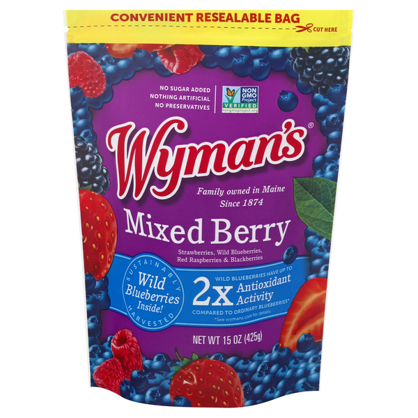 Save on Wyman's Mixed Berries Frozen Order Online Delivery Stop & Shop