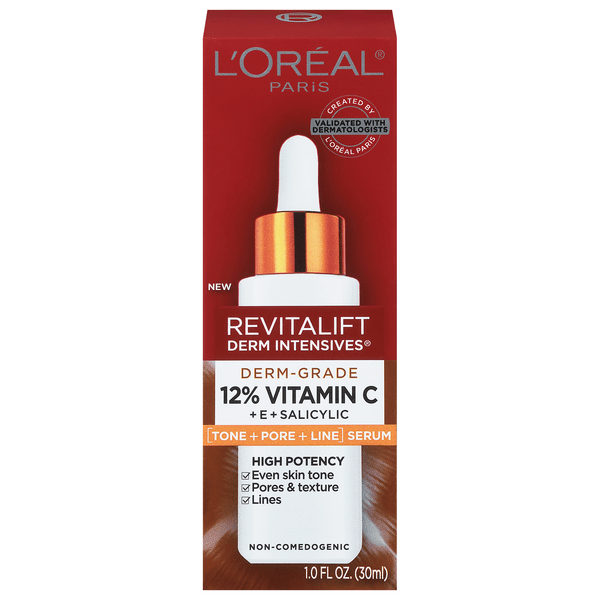 Save on L'Oreal Revitalift 12 Vitamin C + E + Salicylic Serum Order