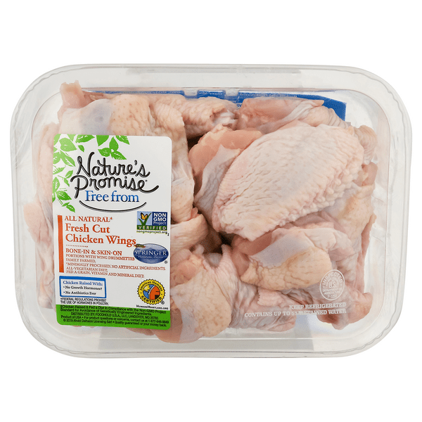 Save on Nature's Promise Chicken Wings Fresh Cut All Natural Order