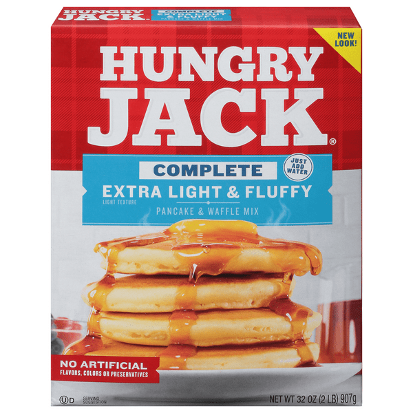 Save on Hungry Jack Complete Pancake & Waffle Mix Extra Light & Fluffy