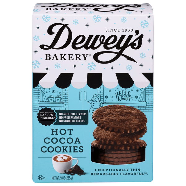 Save on Dewey's Bakery Hot Cocoa Cookies Limited Edition Order Online