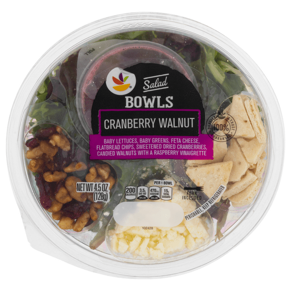 Save on Our Brand Salad Bowl Cranberry Walnut Order Online Delivery GIANT