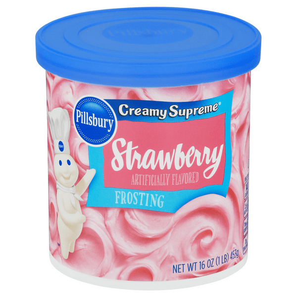 Save on Pillsbury Creamy Supreme Frosting Strawberry Order Online
