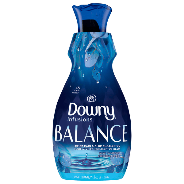 Save on Downy Infusions Balance Crisp Rain & Blue Eucalyptus Liquid