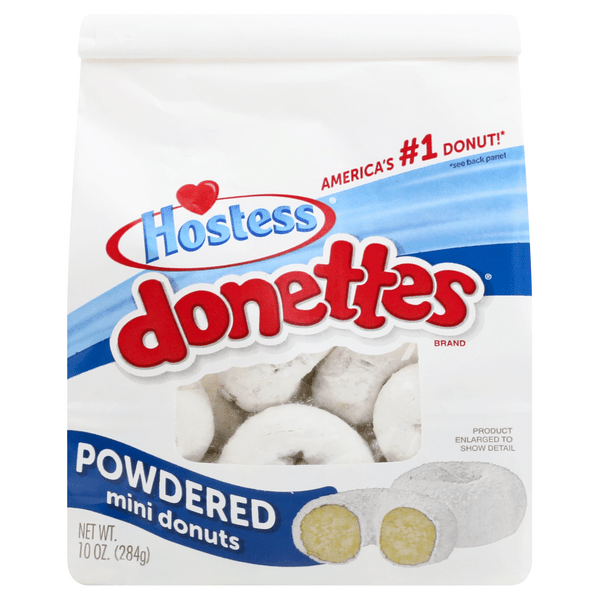 Save on Hostess Mini Donuts Powdered 20 ct Order Online