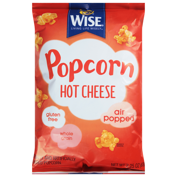 Save on Wise Air Popped Popcorn Hot Cheese Order Online Delivery Food