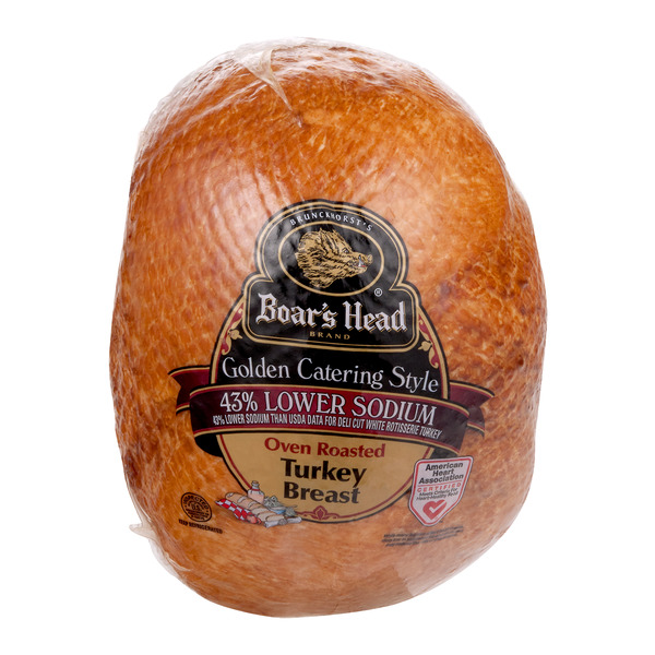 Save on Boar's Head Deli Turkey Breast Golden Catering Style (Shaved