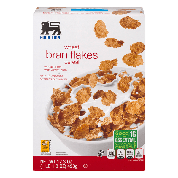 Save on Food Lion Wheat Bran Flakes Cereal Order Online Delivery Food