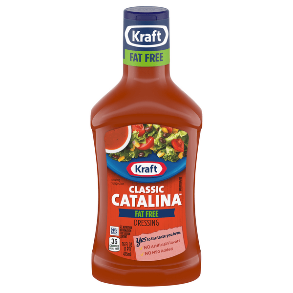 Save on Kraft Classic Catalina Salad Dressing Fat Free Order Online