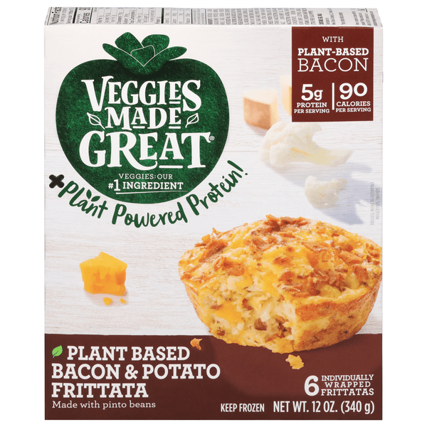 Save on Garden Lites Veggies Made Great Frittata Veggie Bacon & Potato