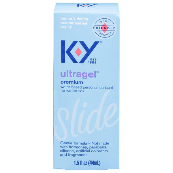 Save on KY Slide Ultragel Premium WaterBased Personal Liquid Lubricant Order Online Delivery