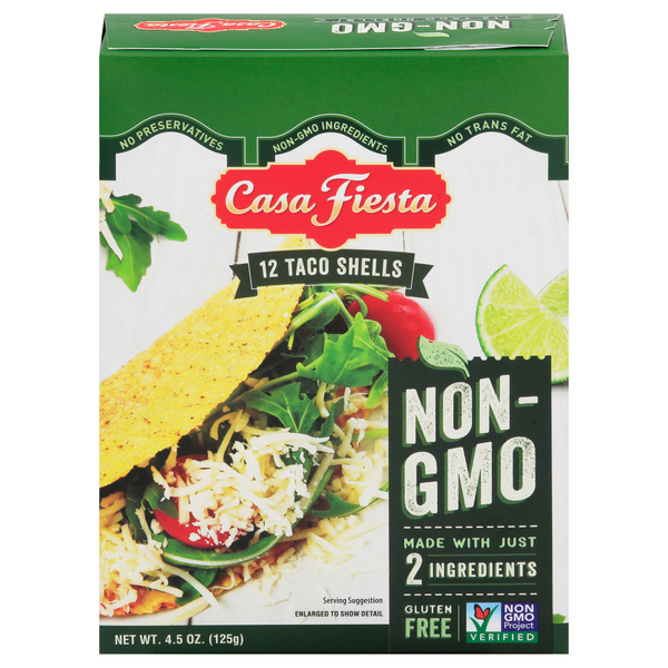 Save on Casa Fiesta Taco Shells Gluten Free 12 ct Order Online