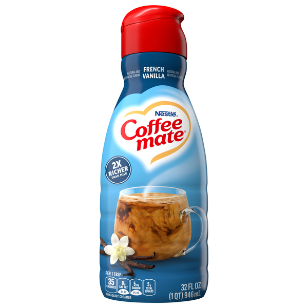 Save on Nestle Coffeemate Flavored Coffee Creamer French Vanilla Order Online Delivery MARTIN'S