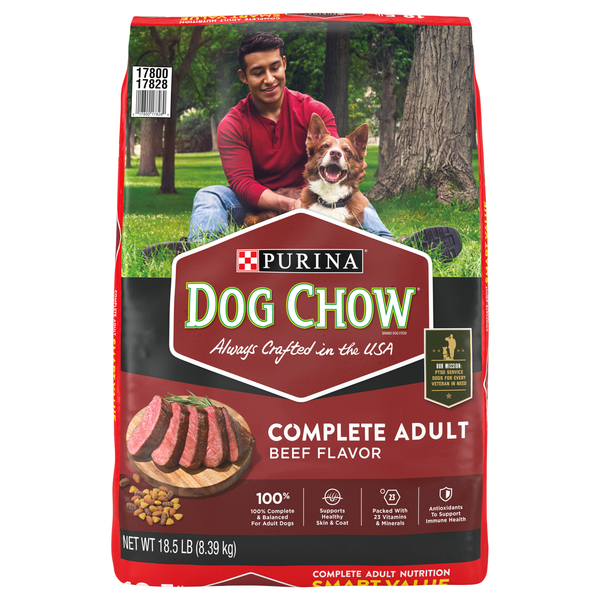 Save on Purina Dog Chow Beef Flavor Complete Adult Dry Dog Food Order