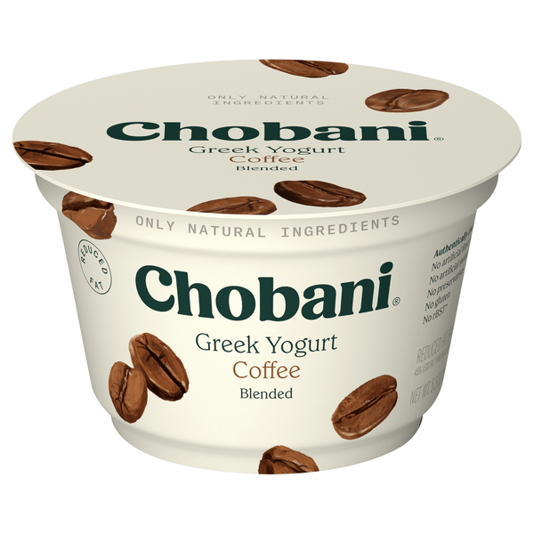 Save on Chobani Reduced Fat Coffee Blended Greek Yogurt Cup Order