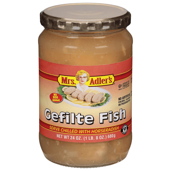 Save on Mrs. Adler's Gefilte Fish Kosher For Passover Order Online