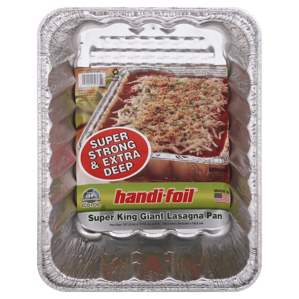 Sale > disposable lasagna pan with lid > in stock