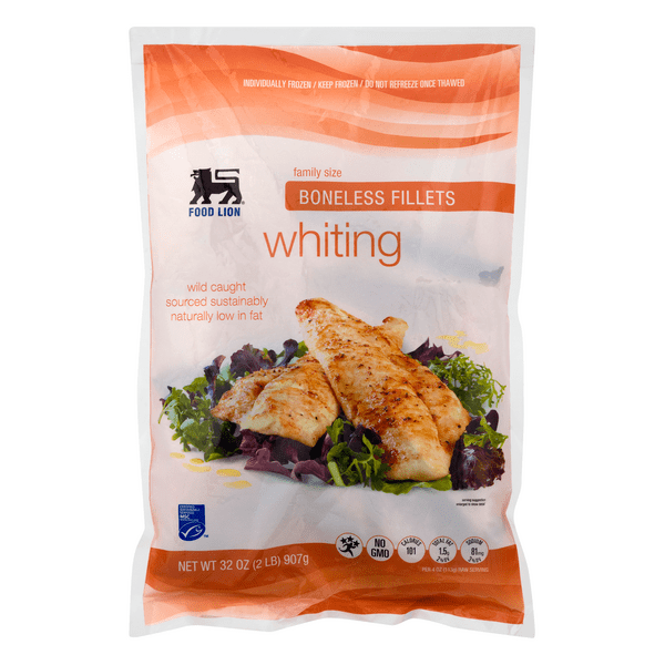 Save on Food Lion Whiting Boneless Fillets Family Size Order Online