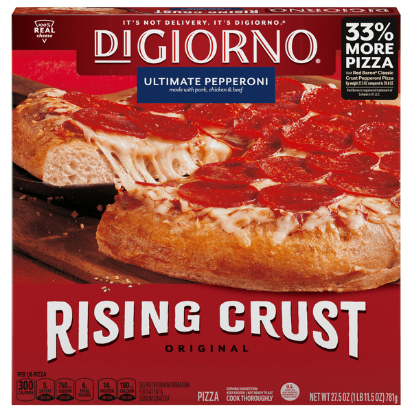 Save on DiGiorno Rising Crust Pizza Pepperoni Original Order Online