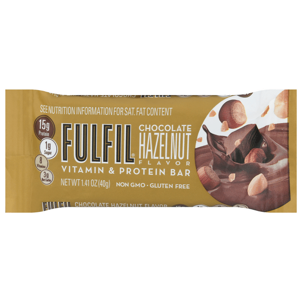Save on Fulfil Chocolate Vitamin & Protein Bar Hazelnut Flavor Order