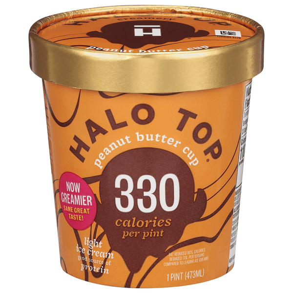 Save on Halo Top Ice Cream Peanut Butter Cup Light Order Online
