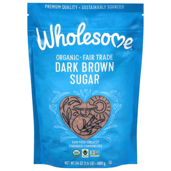 Save on Wholesome Dark Brown Sugar Fair Trade Organic Order Online