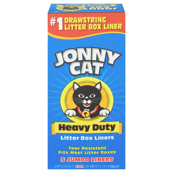 Save on Jonny Cat Litter Box Liners Drawstring Jumbo Order Online