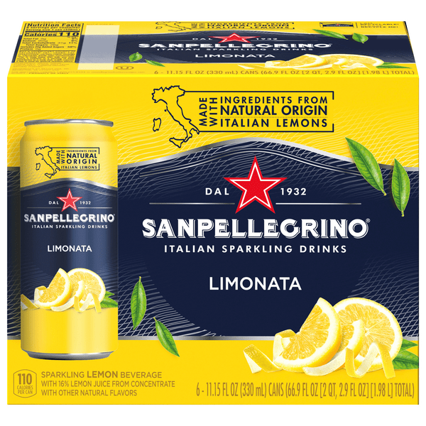 Save on San Pellegrino Limonata Sparkling Lemon Beverage All Natural
