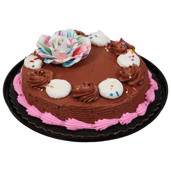 Save on Food Lion Bakery Traditional Chocolate Cake 8 Inch Order Online