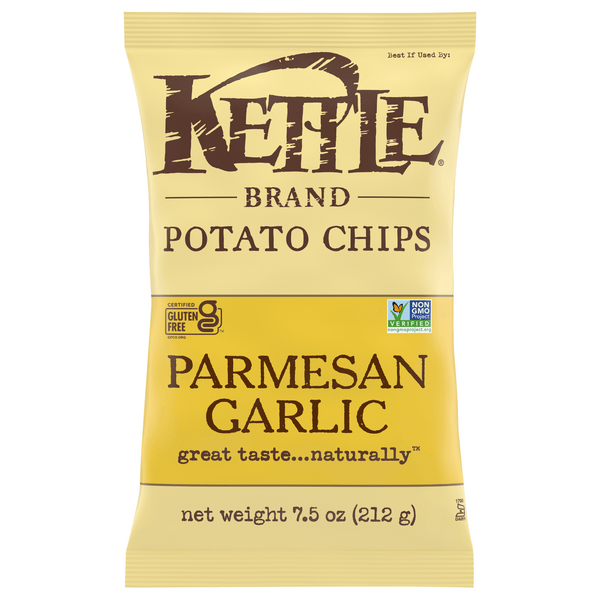 Save on Kettle Brand Potato Chips Parmesan Garlic Gluten Free Order