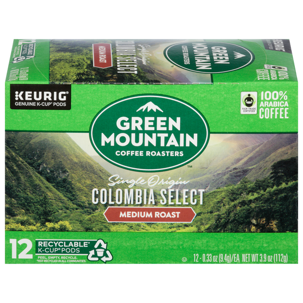 Save on Green Mountain Colombian Fair Trade Select Medium Roast Coffee