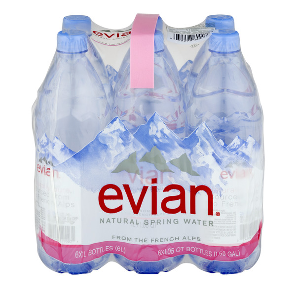 Save on Evian Spring Water Natural 6 pk Order Online Delivery Giant